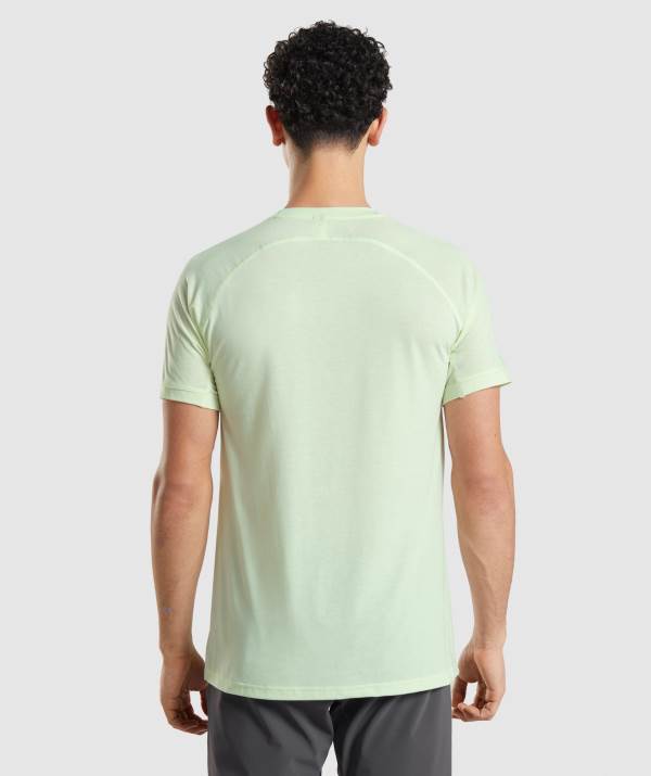 Panske Tricka Gymshark Studio Amplify Hnede Zelene | DY8764290